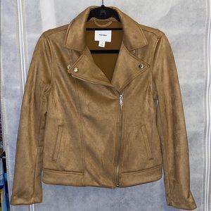 Faux camel suede jacket from Old Navy, never worn